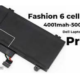 Fashion 6 cell 11.1v 4001mah-5000mah Dell Laptop Battery Price
