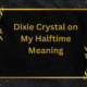 Dixie Crystal on My Halftime Meaning