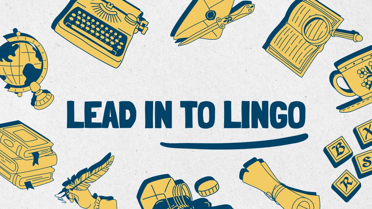 Lead-in to Lingo