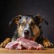 Feed Dogs Raw Meat