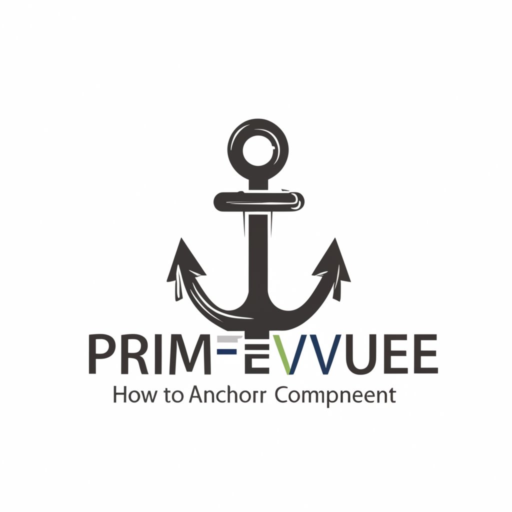 How to Anchor a Component in PrimeVue