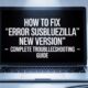 error susbluezilla new version